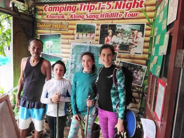 Апартаменти Khai Jungle Experience Camp & Tour Khao Sok National Park Екстер'єр фото